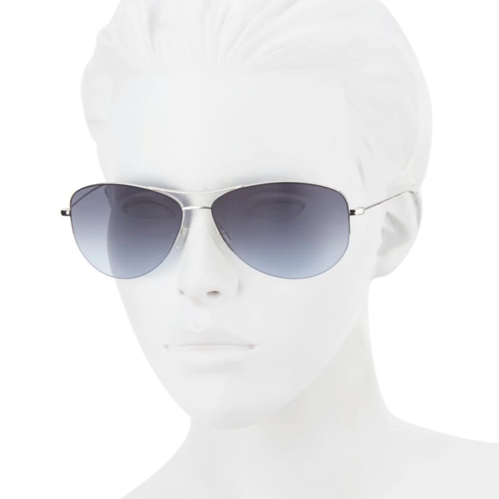 Oliver Peoples Strummer Aviator Sunglasses